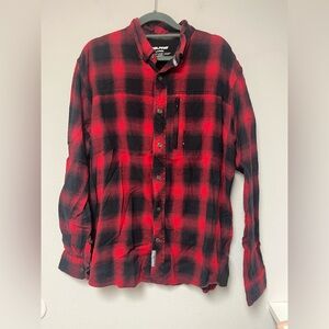 Men’s Polaris Flannel Buffalo Plaid Size Large